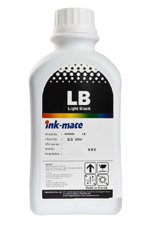 Чернила Epson (Ink-Mate) 500 мл, EIM 990 LA (Св. черный)