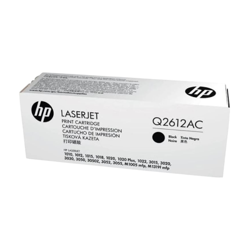 Картридж HP LJ 1010С, 2К (O) Q2612АC (белая коробка)