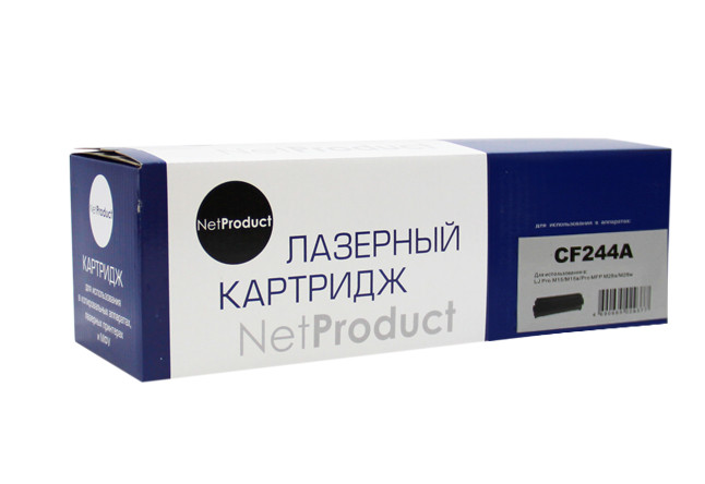 Картридж HP LJ Pro M15/M15a/Pro MFP M28a/M28w, 1К (NetProduct) черный CF244A, 1К