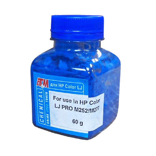 Тонер для HP Color LJ M252/ M277 (фл,60,синий,Chemical) ATM