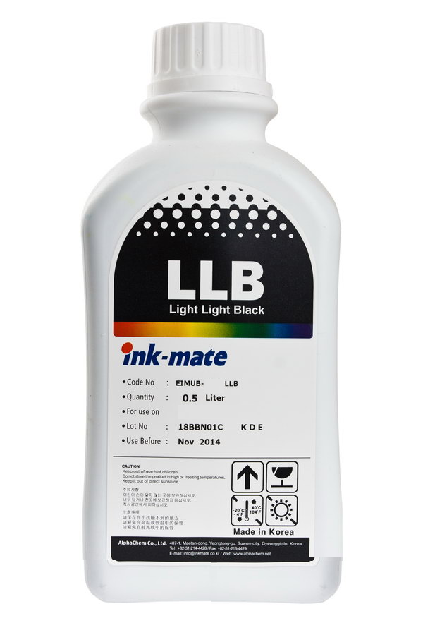 Чернила Epson (Ink-Mate) 500мл, EIMB-9400 Light Light Black (серый) пигмент