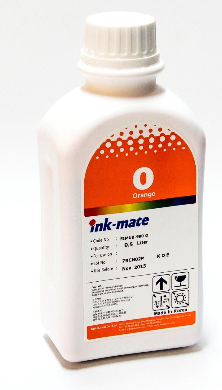 Чернила Epson (Ink-Mate) 500 мл, EIM 990 OR (оранжевый)