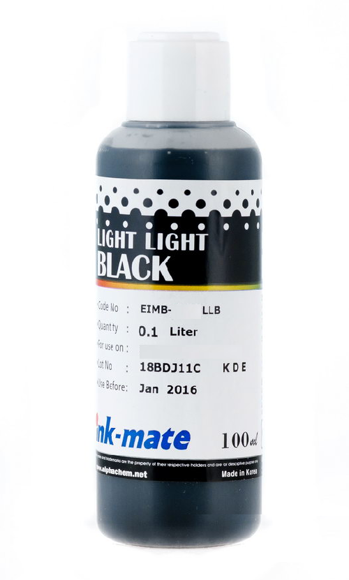 Чернила Epson (Ink-Mate) 100 мл, EIMUB-2880LLB (светлый светло черный)
