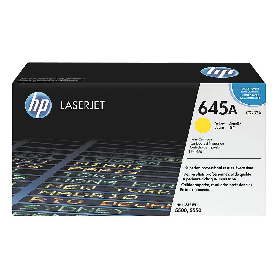 Картридж HP CLJ 5500/5550 (O) C9732A, Y, 12K