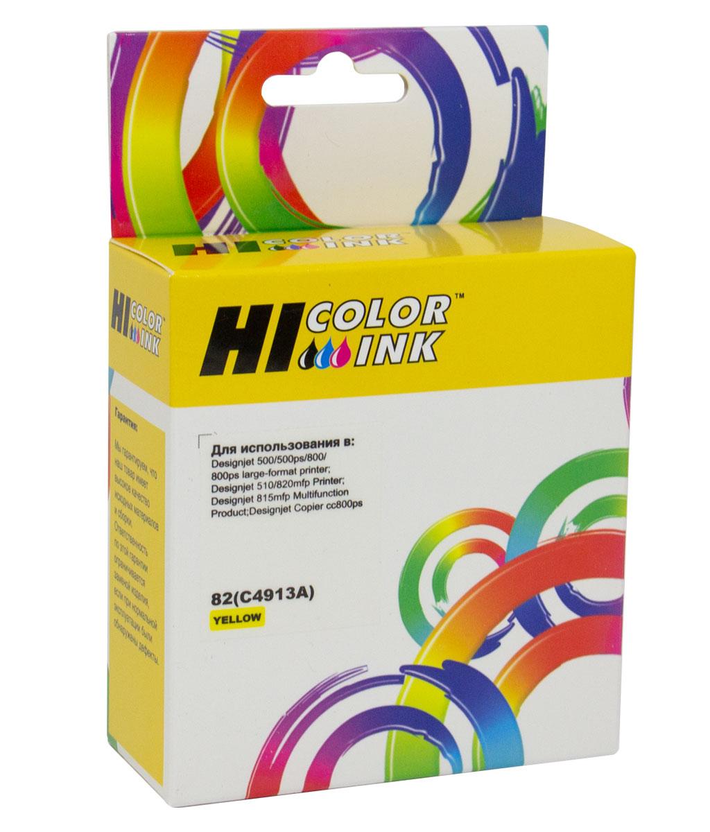 Картридж HP Designjet 500/800 (Hi-Black) C4913A/№82 Y