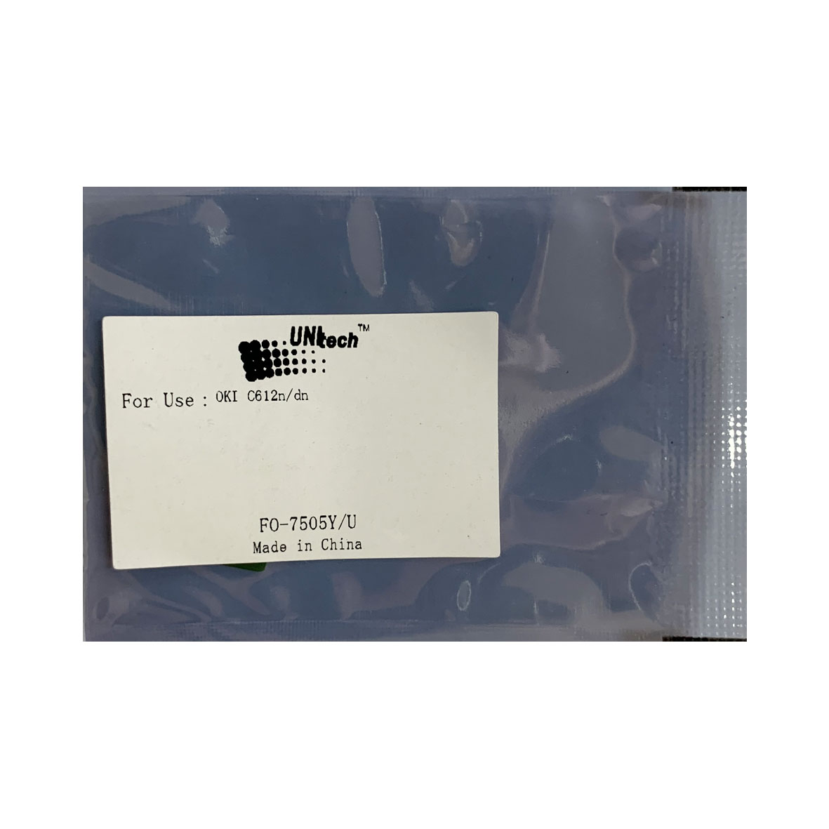 Чип к-жа OKI C612 (6K) yellow UNItech(Apex)