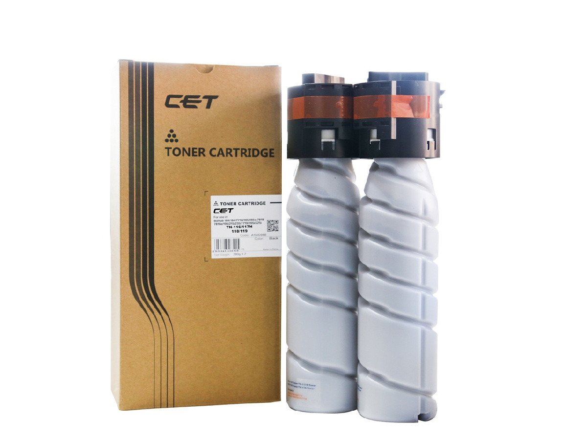 Картридж Konica Minolta Bizhub 164 (CET6701U), 280г, TN-116, TN-117H, TN-118, TN-119