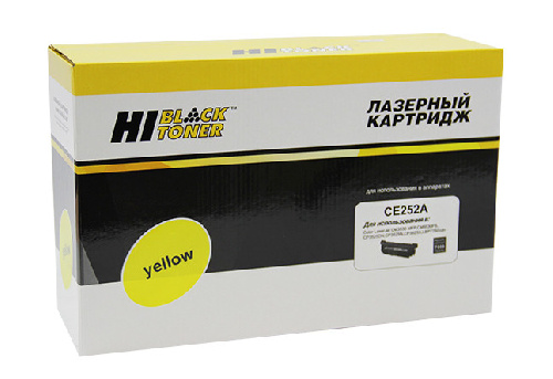 Картридж HP CLJ CP3525/CM3530 (Hi-Black) CE252A, Y, 7K