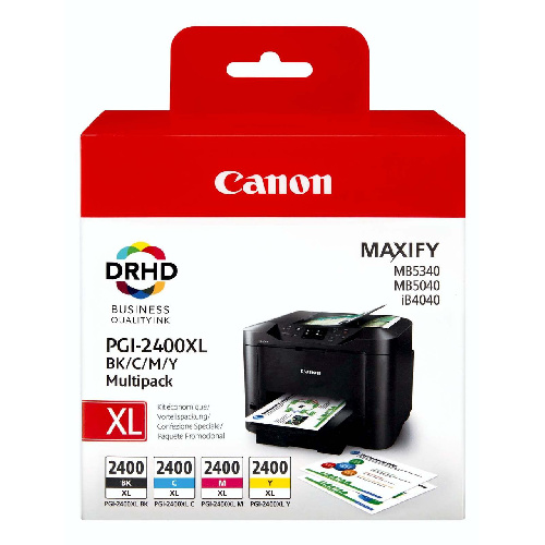 Картридж Canon MAXIFY iB4040/MB5040/ MB5340 (O) PGI-2400XL / 9257B004, CMYK, комплект