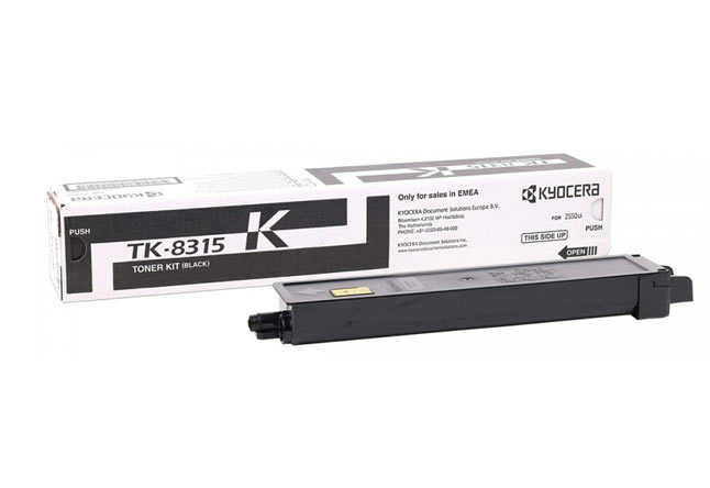 Картридж Kyocera TASKalfa 2550ci (O) TK-8315, BK, 12K
