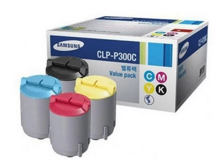 Картридж Samsung CLP-300/CLX-2160/3160 (O) CLP-P300C, CMYK комплект