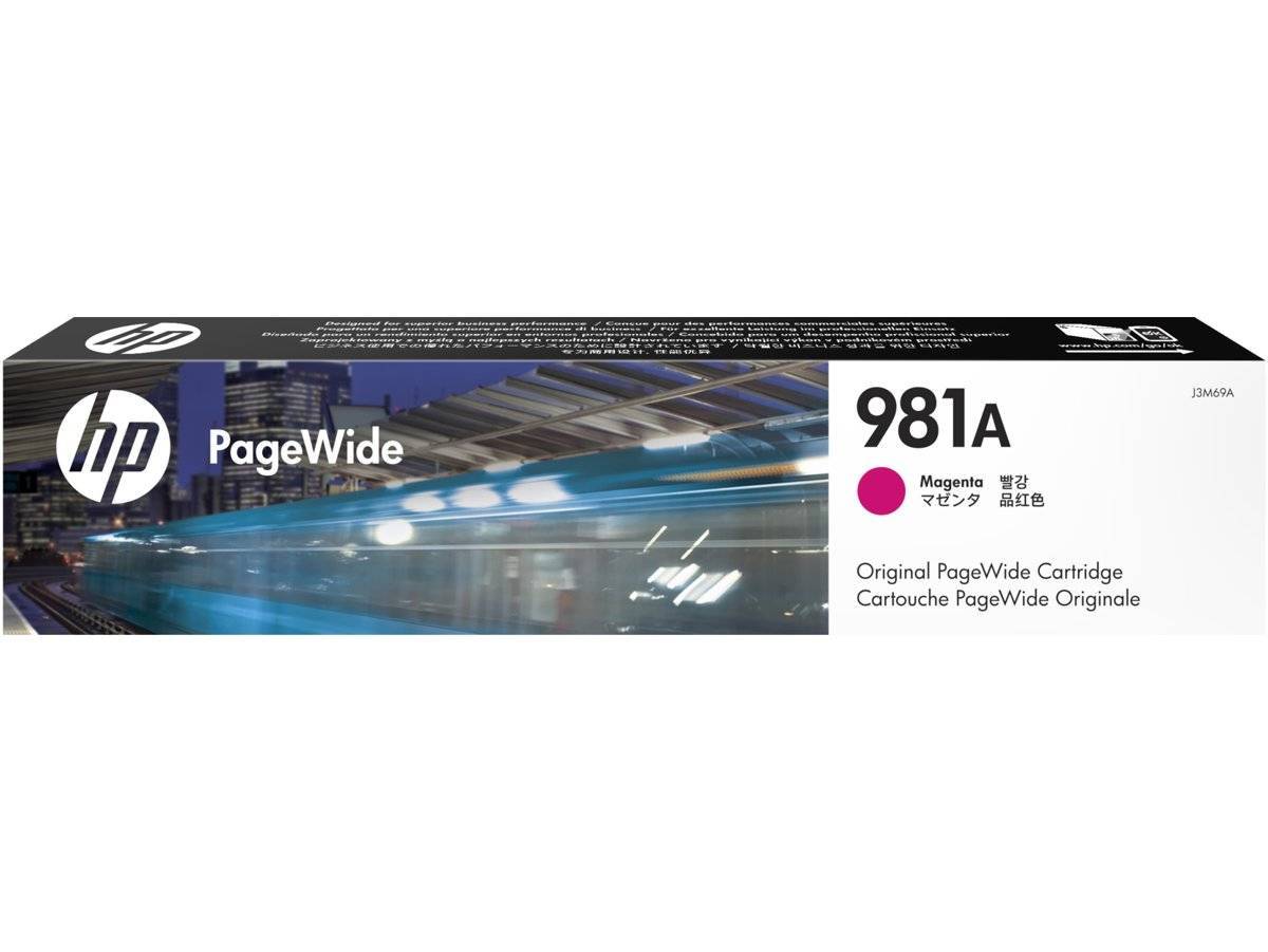 Картридж HP 981A струйный пурпурный (6000 стр) (O)