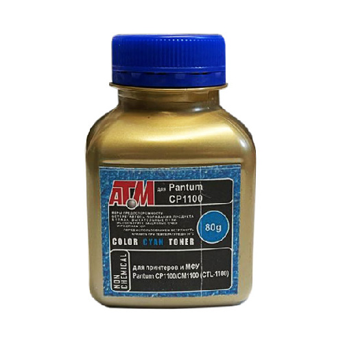 Тонер для Pantum CP1100/CM1100 (CTL-1100) (фл,80,синий,NonChem) Gold ATM