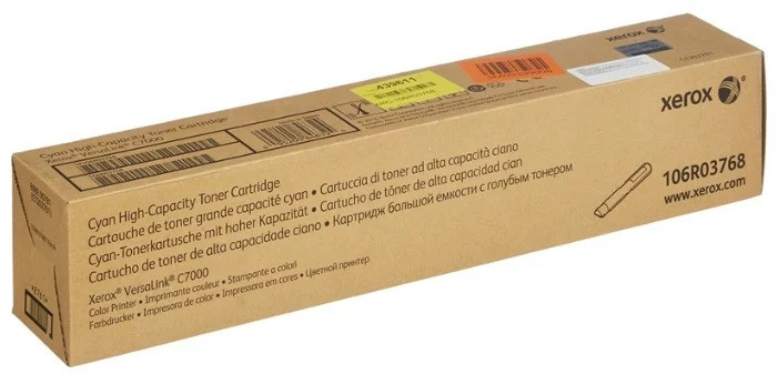 Картридж Xerox VersaLink C7000 (O) 106R03768, 10.1K, C