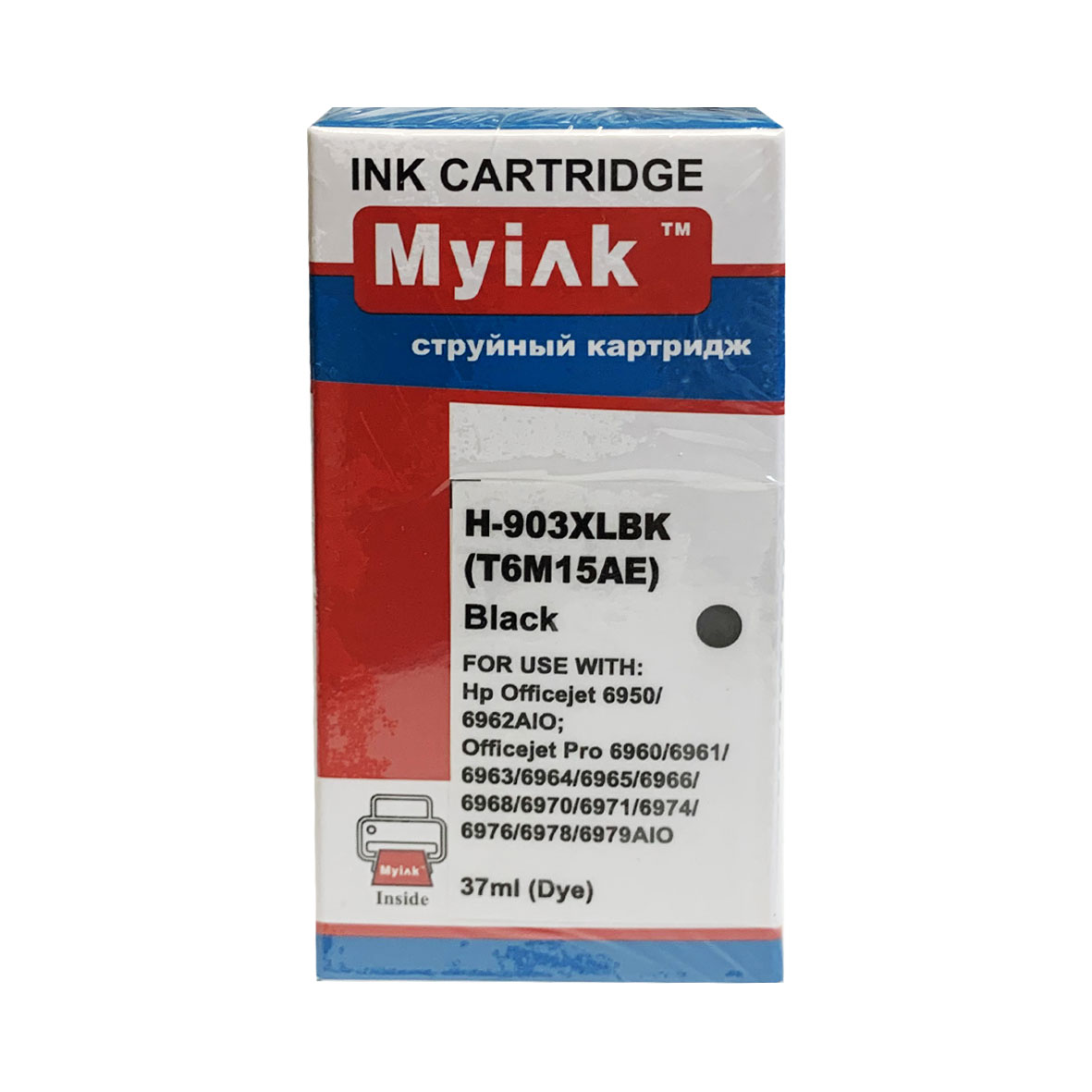 Картридж HP OfficeJet 6960/ 6970 T6M15AE (Применение ограничено!) Black MyInk (903XL)
