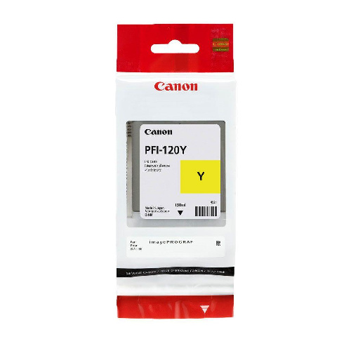 Картридж Canon iPF TM-200/TM-205/TM-300/TM-305 (O) PFI-120Y, жёлтый, 130 мл