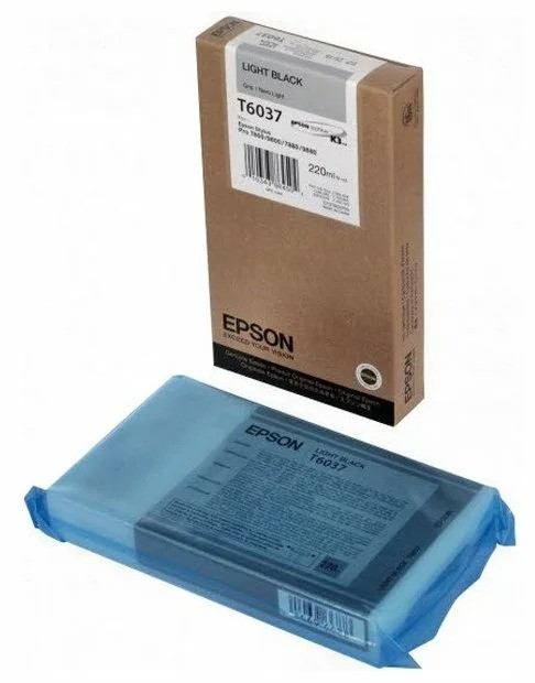 Картридж Epson Stylus Pro 7800/9800/7880/9880 (O) C13T603700, серый, 220 мл