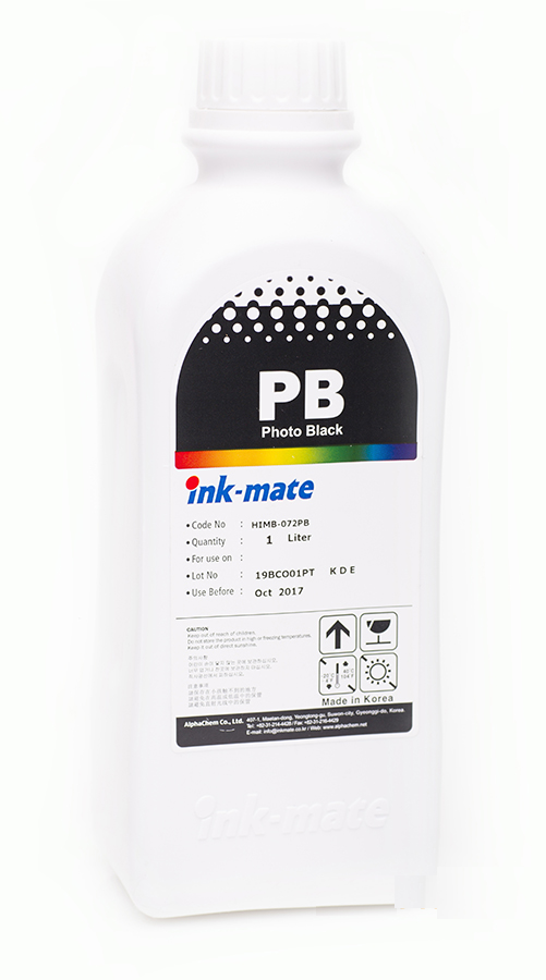 Чернила HP (Ink-Mate) 1л, HIMB-061 / HIMB-072 PB (черный фото)