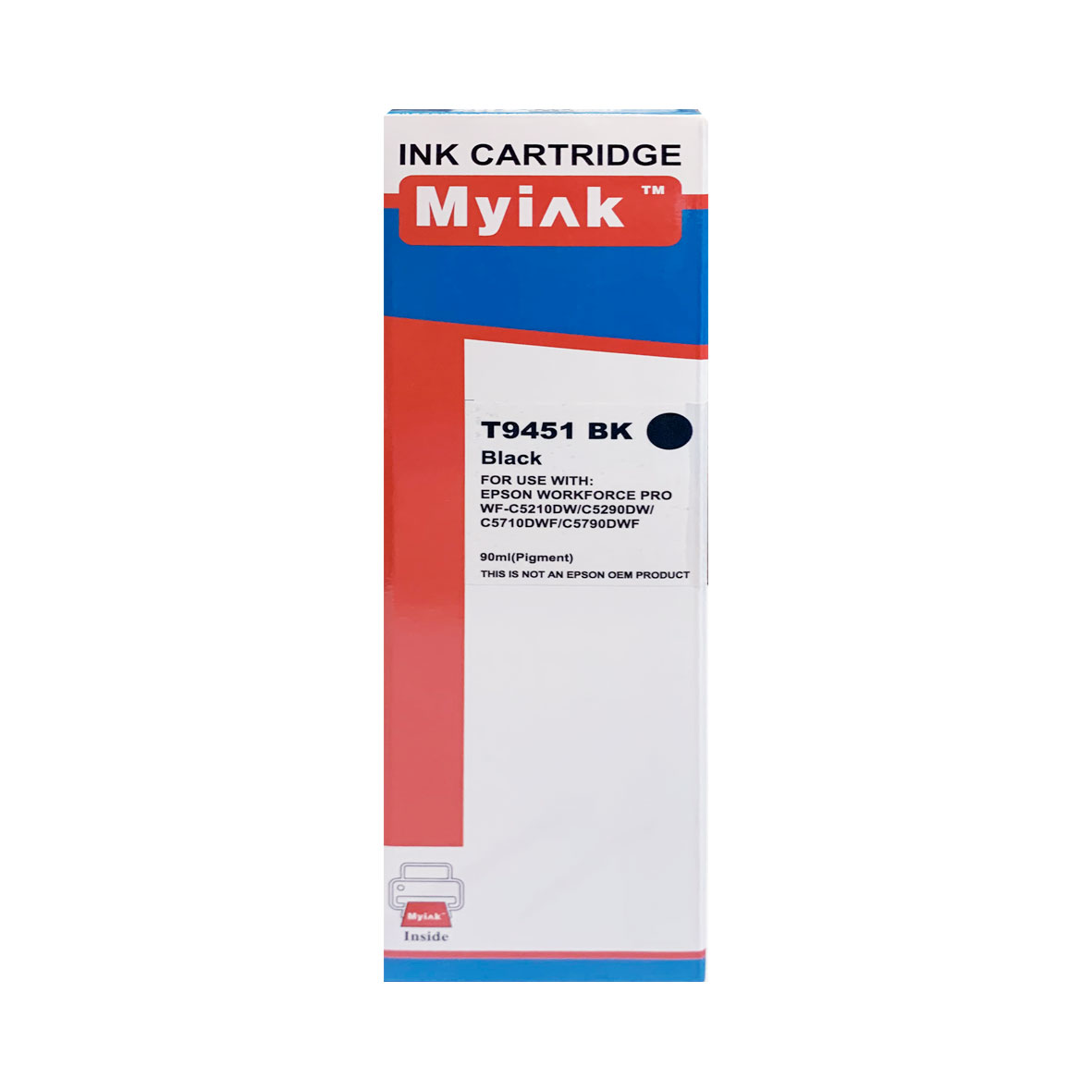 Контейнер с чернилами для EPSON (T9451) Black (90ml, Pigment) MyInk
