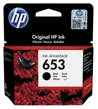 Картридж HP DeskJet 6000/ 6075/ 6400/ 6475 (O) №653/ 3YM75AE, Bk