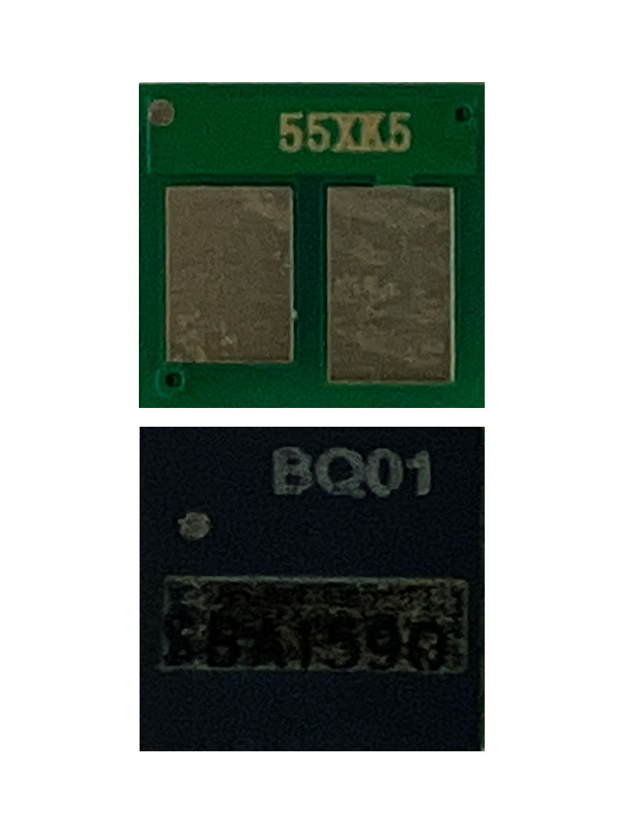 Чип к-жа (055HK) для Canon LBP663Cdw/664Cx, MF742Cdw/744Cdw/746Cx (7.6K,OEM Size) black JT