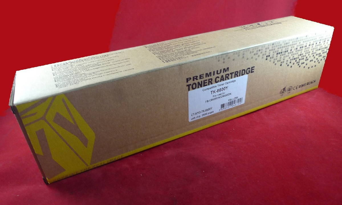 Тонер-картридж для Kyocera FS-C8600DN/C8650DN TK-8600Y yellow (ELP Imaging)