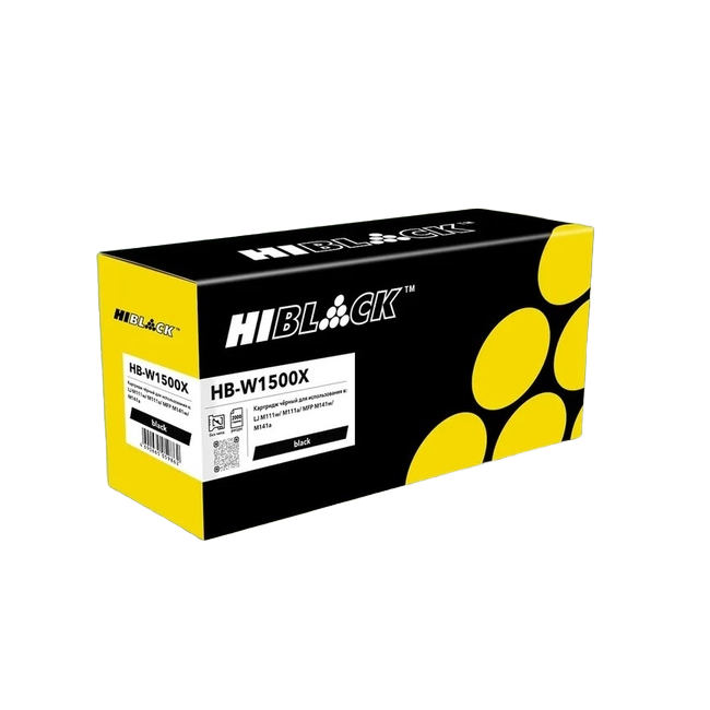 Картридж Hi-Black (HB-W1500X) для HP LJ M111/141, 2K (без чипа)
