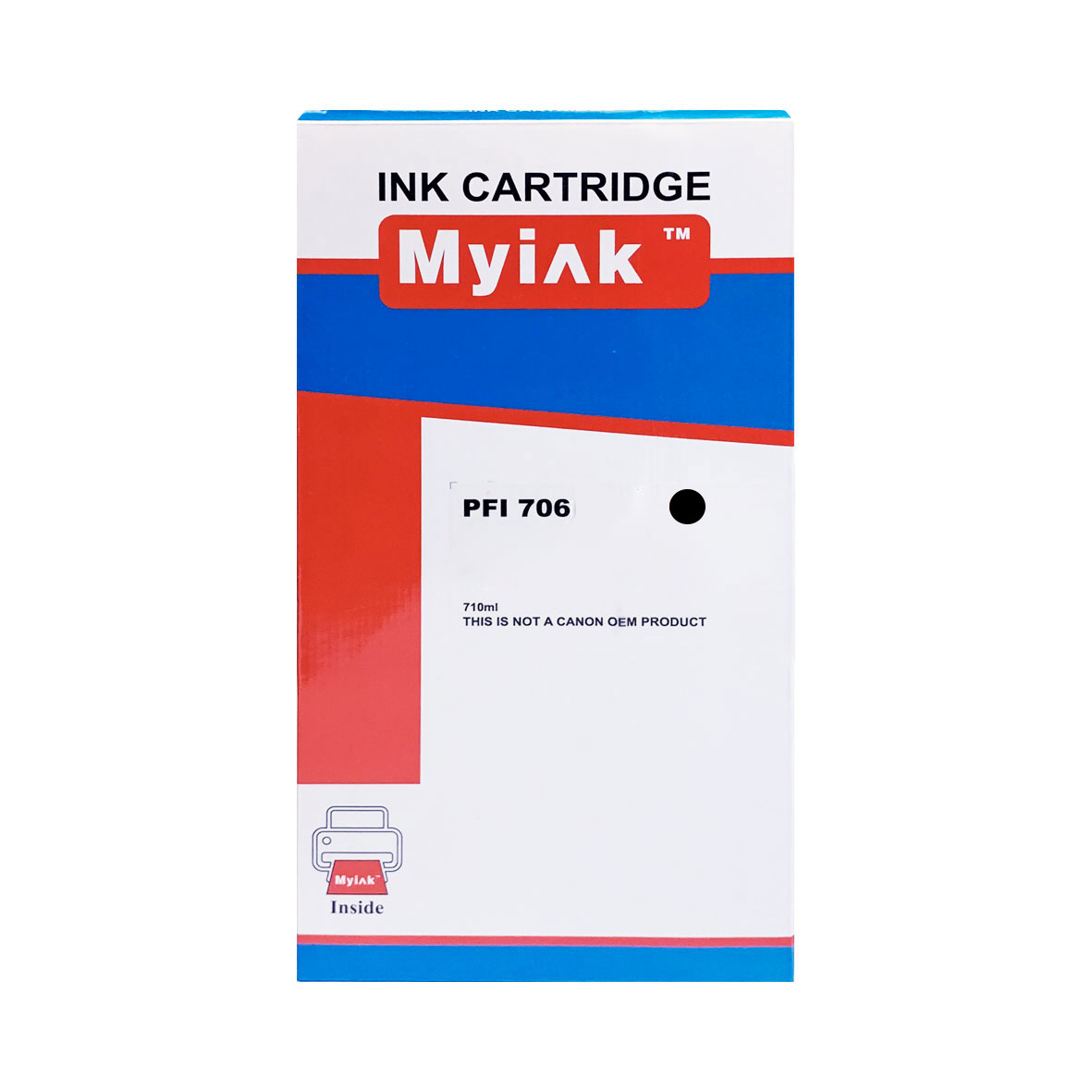 Картридж CANON IPF 8400/8400S/8400SE/9400/9400S Matte Black (710 ml) MyInk PFI-706MBK 