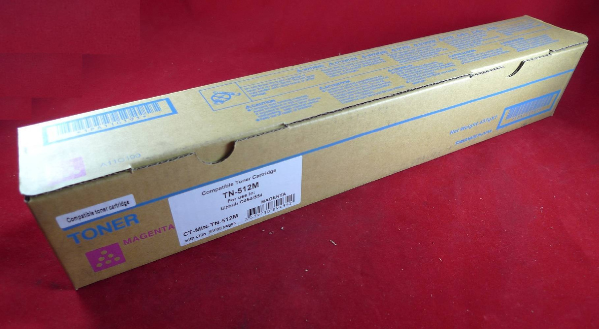 Тонер Konica-Minolta bizhub C454/554 TN-512M magenta 26K (ELP Imaging)