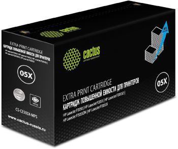 Картридж лазерный Cactus CS-CE505X-MPS CE505XX черный (13000стр.)