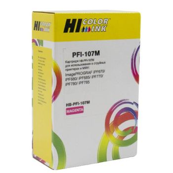 Картридж Canon IPF 670/680/685/770/780/785 (Hi-Black) PFI-107M, 130 мл