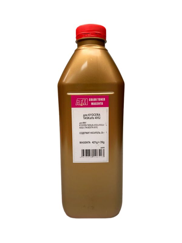 Тонер для KYOCERA (TK-8525/8515) (фл,421+39(носитель),красный,TOMOEGAWA) Gold ATM