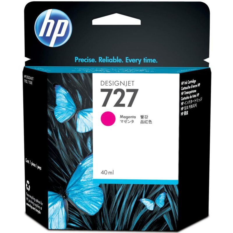 Картридж HP DesignJet T1500/T2500/T920 (O) B3P20A, №727, M