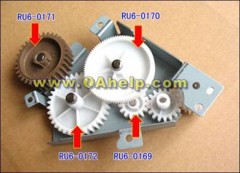 Узел привода термоузла (колебательный узел) HP RC2-2432 (O) OEM
