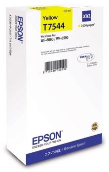 Картридж Epson WF-8090DW/WF-8590DWF (O) C13T754440, Y, XXL