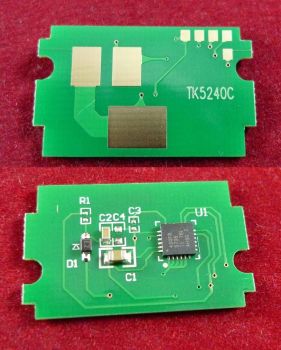 Чип для Kyocera Ecosys P5026cdn/M5526cdn (TK-5240C) Cyan, 3K (ELP Imaging)