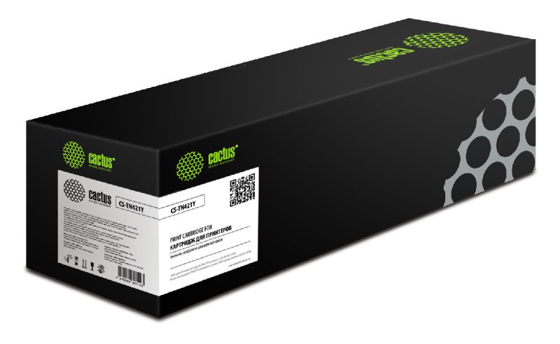 Картридж лазерный Cactus CS-TN421Y TN-421Y желтый (1800стр.)