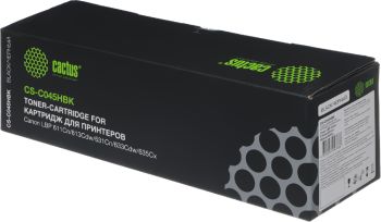Картридж лазерный Cactus CS-C045HBK 045 H BK черный (2800стр.)
