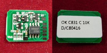 Чип OKI C831/841 (44844507) Cyan, 10K (ELP Imaging)