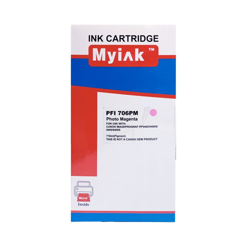 Картридж CANON IPF 8400/8400S/8400SE/9400/9400S Photo Magenta (710 ml) MyInk PFI-706PM 