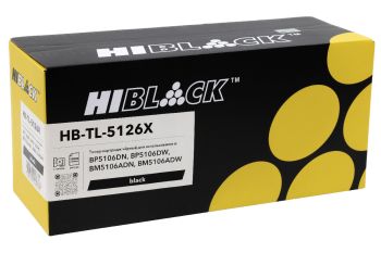 Тонер-картридж Hi-Black (HB-TL-5126X) для Pantum BP5106DN/BP5106DW/BM5106ADN/BM5106ADW, 15K