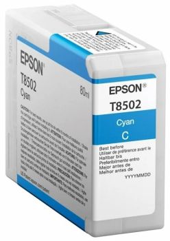 Картридж Epson SureColor SC-P800 (O) C13T850200, голубой, 80 мл