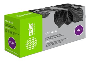 Картридж лазерный Cactus CS-TN2235 TN-2235 черный (1200стр.)
