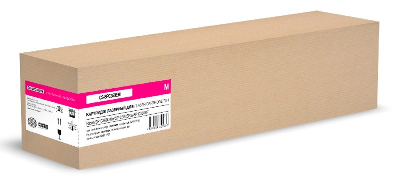 Картридж лазерный Cactus CS-SPC360EM 408186 пурпурный (6000стр.)