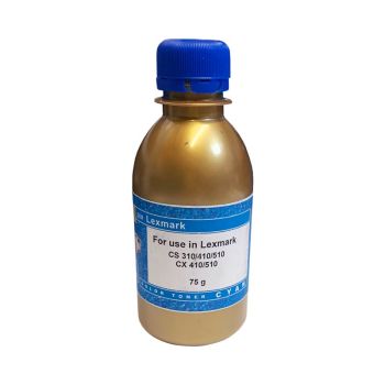 Тонер Lexmark CS310/410/510/ CX410/510 (фл,75,синий) Gold ATM