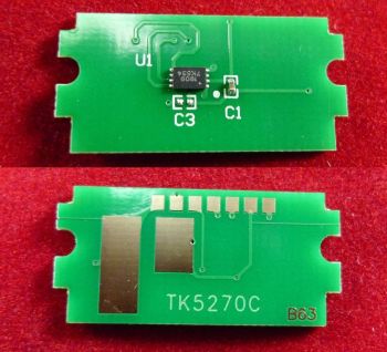 Чип для Kyocera Ecosys P6230cdn/M6230cidn/M6630cidn (TK-5270C) Cyan, 6K ELP Imaging