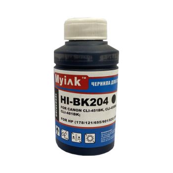 Чернила универсальные для CANON-HP HI-BK204 (70мл, Black Dye) MyInk