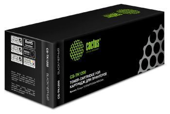Картридж лазерный Cactus CS-TK1200 TK-1200 черный (3000стр.)