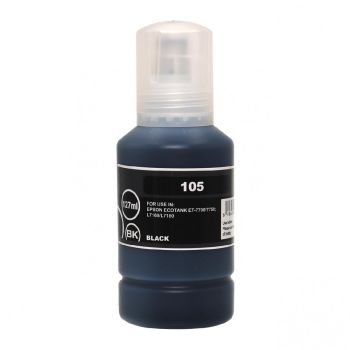 Чернила Epson 105 для L7160/L7180 (Ninestar) аналог C13T00Q140, Bk, 140 мл
