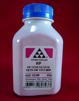 Тонер для картриджей CB543A/CE323A/CF213A Magenta (фл. 45г) (AQC-США) фас.Россия